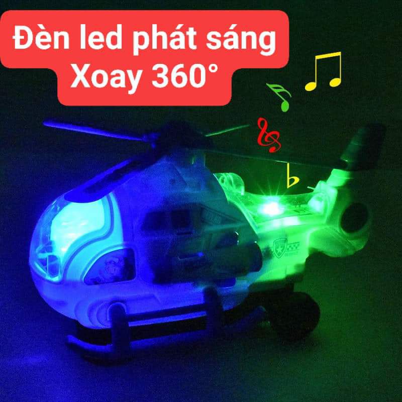 Đồ chơi máy bay trực thăng âm nhạc đèn