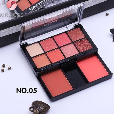 FREESHIP_TOÀN_QUỐC 50K - Set Phấn Mắt Má Hồng Eyeshadow And Blush OD1022 20Gr