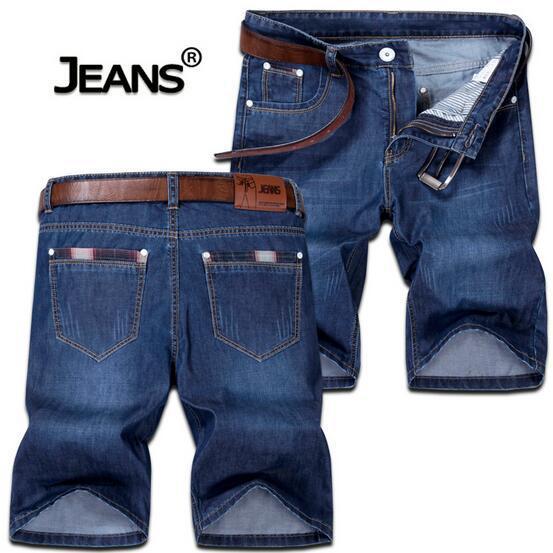 Seluar Quần Short Jeans Ống Rộng Phối Khóa Kéo Thời Trang Mùa Hè Hàn Quốc Cho Nam