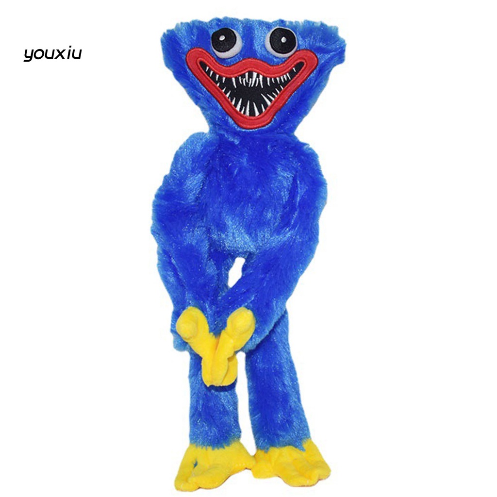 Búp bê đồ chơi bằng cotton và nhung lông họa tiết nhân vật Huggy Wuggy Poppy Playtime tinh tế cho trẻ em