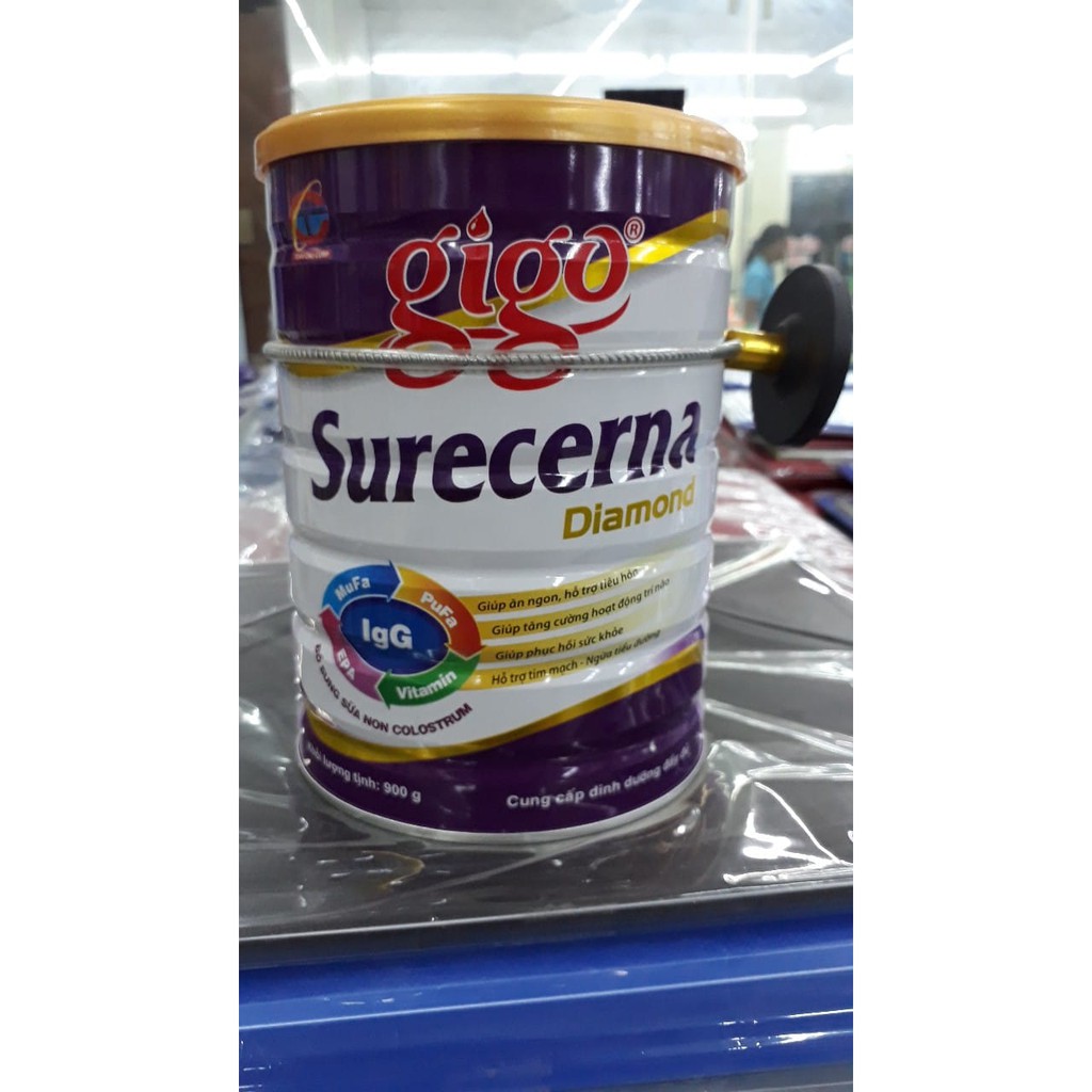 Sữa Bột Gigo Surecerna 900g DATE MỚI NHẤT