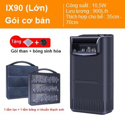 Bộ lọc bể rùa lớn tinh khiết đa năng IX