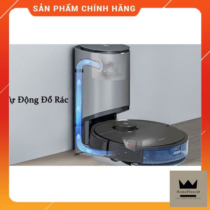 ⚡Hàng chính hãng⚡ Robot hút bụi lau nhà Ecovacs Deebot T8 AIVI+ Tự xử lý rác_ Hàng mới nguyên seal 100%