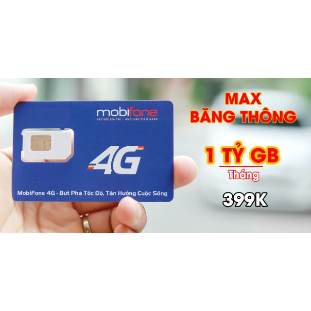 Sim MobiFone không giới hạn dung lượng 3g/4g