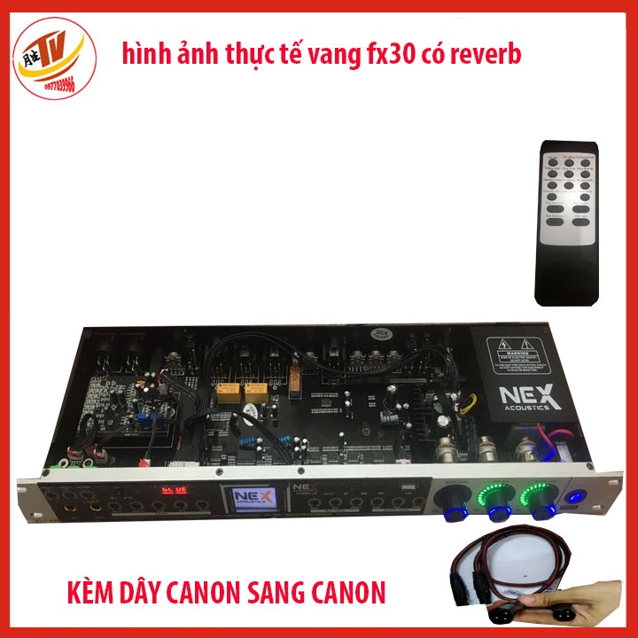 [kèm micro đôi] Vang cơ karaoke chuyên nghiệp NEX FX30 Plus  Vang cơ Karaoke vang cơ Nex FX50PLUS