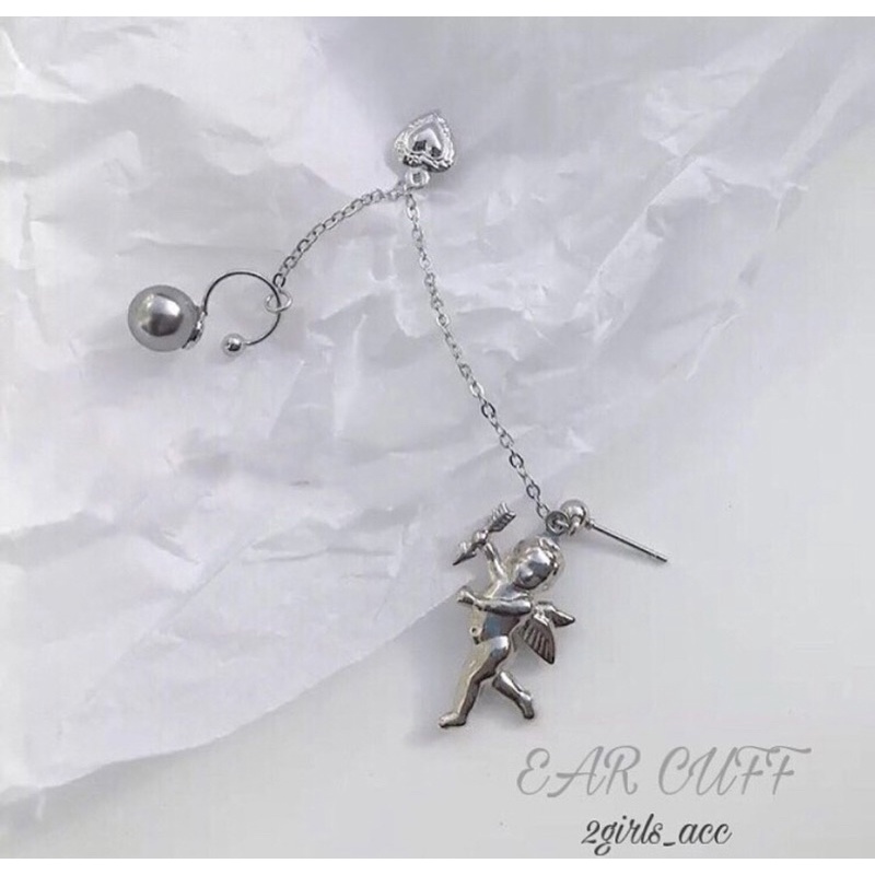 1 chiếc bông tai kẹp vành earcuff