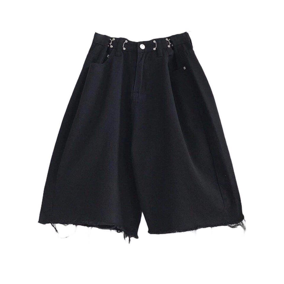 Quần short kaki cài eo Ulzzang Form Unisex - GIN STORE