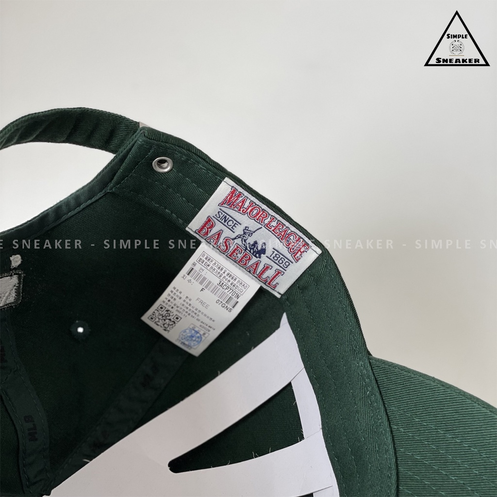 Mũ Nón MLB LA Mini Logo Chính Hãng 🔴SIMPLE SNEAKER🔴 Nón Lưỡi Trai Thời Trang Nam Nữ MLB Mini Logo LA Ball Cap Hàn Quốc