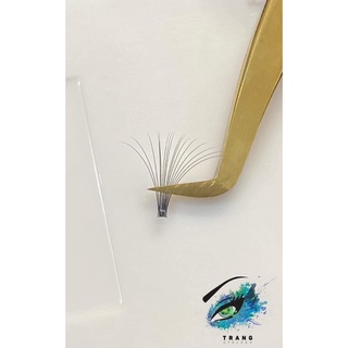 {nowship} NHÍP NỐI MI VOLUME VÀNG LAYER phủ nhám nano ( 6-7-8d-10d-20d)