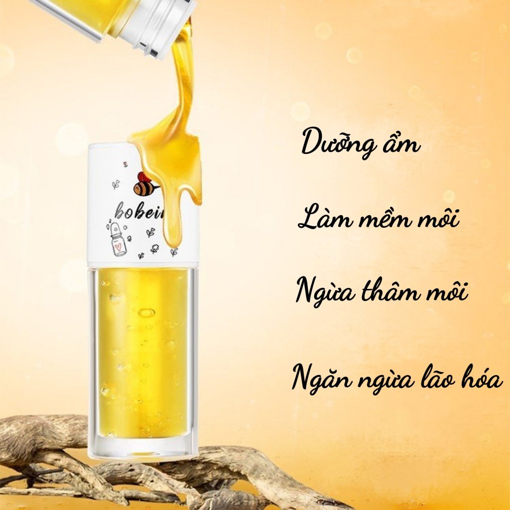 Son dưỡng môi mật ong BOBEINI son dưỡng DAIMANPU dưỡng ẩm mềm môi căng mọng Light Lip Balm DAIM03 BOBE03