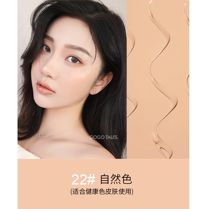 Kem Nền Gogo Tales Cushion Che Khuyết Điểm Kiểm Soát Dầu Dưỡng Ẩm Kem Nền BB Cream Không Thấm Nước Và Không Gây Bết Dính