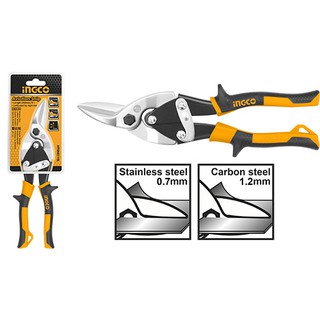 Kéo cắt tole ingco htsn0110l - cắt trái, htsn0110s - cắt thẳng , htsn0110r - cắt phải