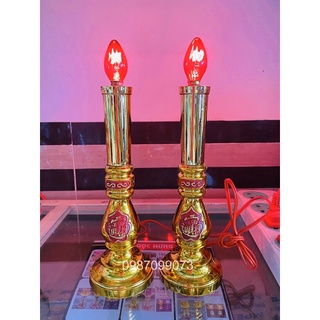 Đèn thờ xi cầy ( một cặp)