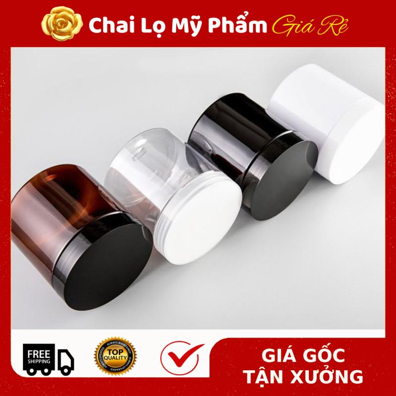 Hủ Đựng Kem ❤ RẺ VÔ ĐỊCH ❤ Hũ nhựa pet 200g đựng mỹ phẩm , thực phẩm, đồ khô, ngũ cốc