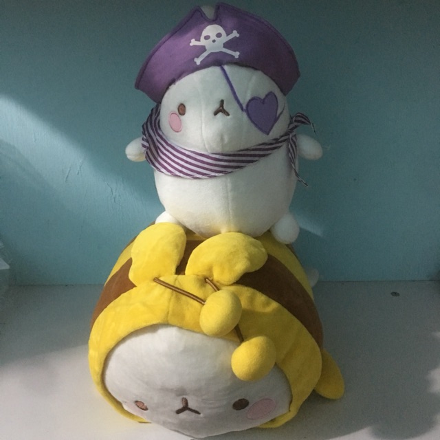 Combo 2 thú nhồi bông molang 105k