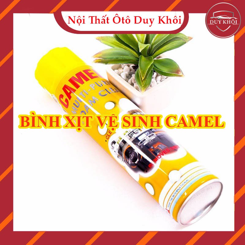 Xịt tẩy vệ sinh nội thất ô tô chính hãng Camel - Xuất xứ Thái Lan