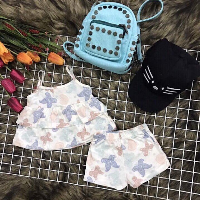 Set 3 bộ bé gái carter