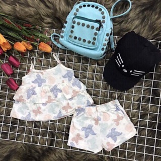 Set 3 bộ bé gái carter