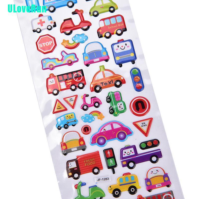 Set 2 Sticker Hoạt Hình Dán Trang Trí Sổ Tay Nhật Ký