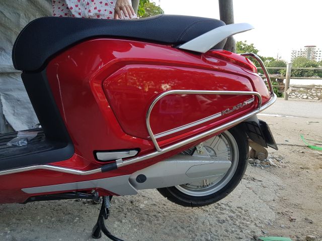 Khung inox bảo vệ xe Vinfast Klara A1 -A2-S