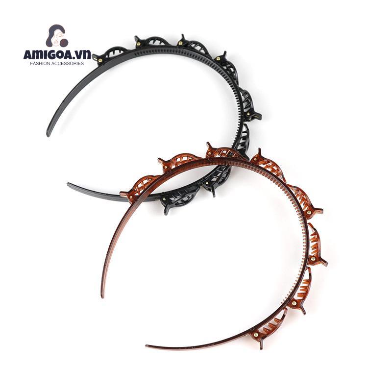 Băng Đô Cài Tóc Nhiều Lớp Thời Trang Sành Điệu Cho Nữ