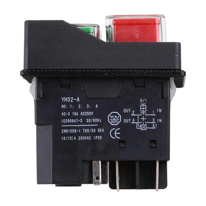 Phụ Kiện Nút Khởi Động Điện Từ IP55 Chống Thấm Nước Chuyên Dụng