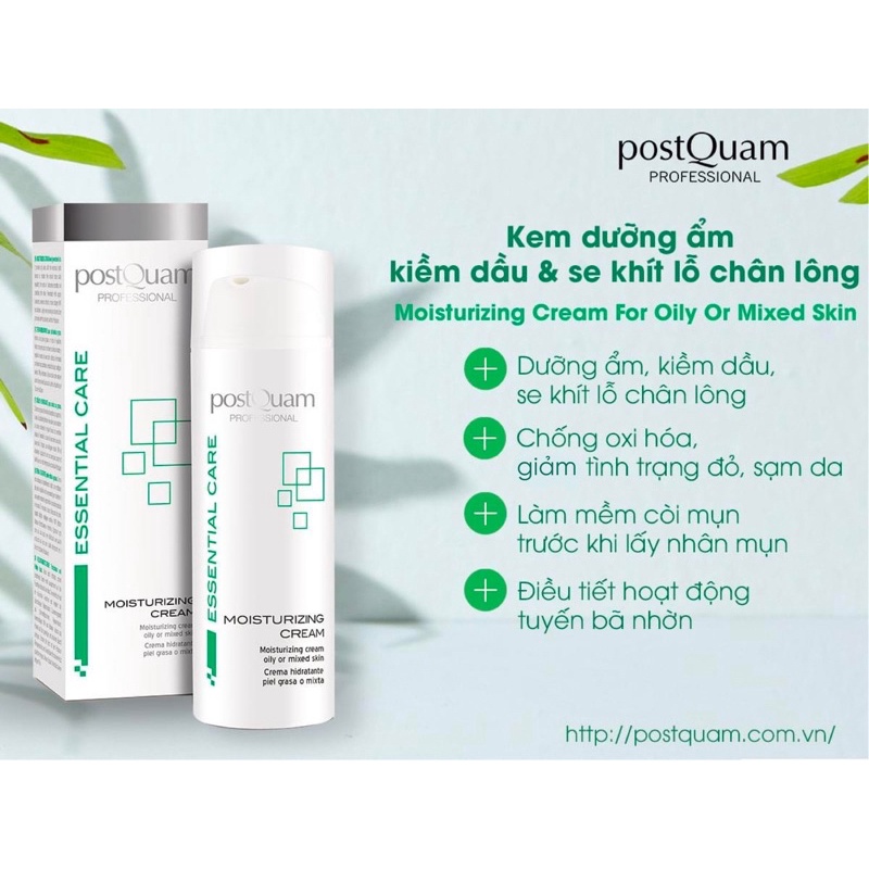 Kem Dưỡng Kiềm Dầu POSTQUAM MOISTURIZING CREAM 50ml