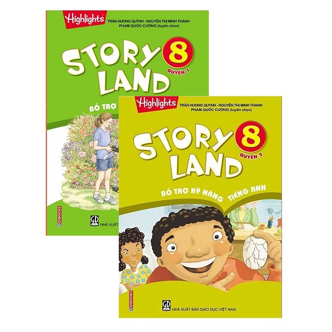 Sách - Combo Truyện đọc Tiếng Anh từ Hoa Kỳ - Story Land (Trọn bộ) - 18 Cuốn