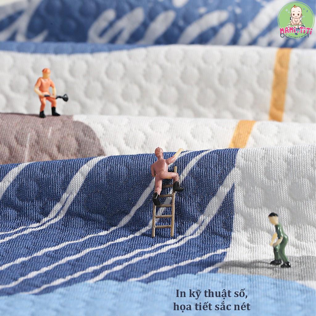 Tấm lót chống thấm cho bé, tấm lót chống thấm 4D thoáng khí [ CÓ THỂ GIẶT TÁ SỬ DỤNG CHO BÉ ]