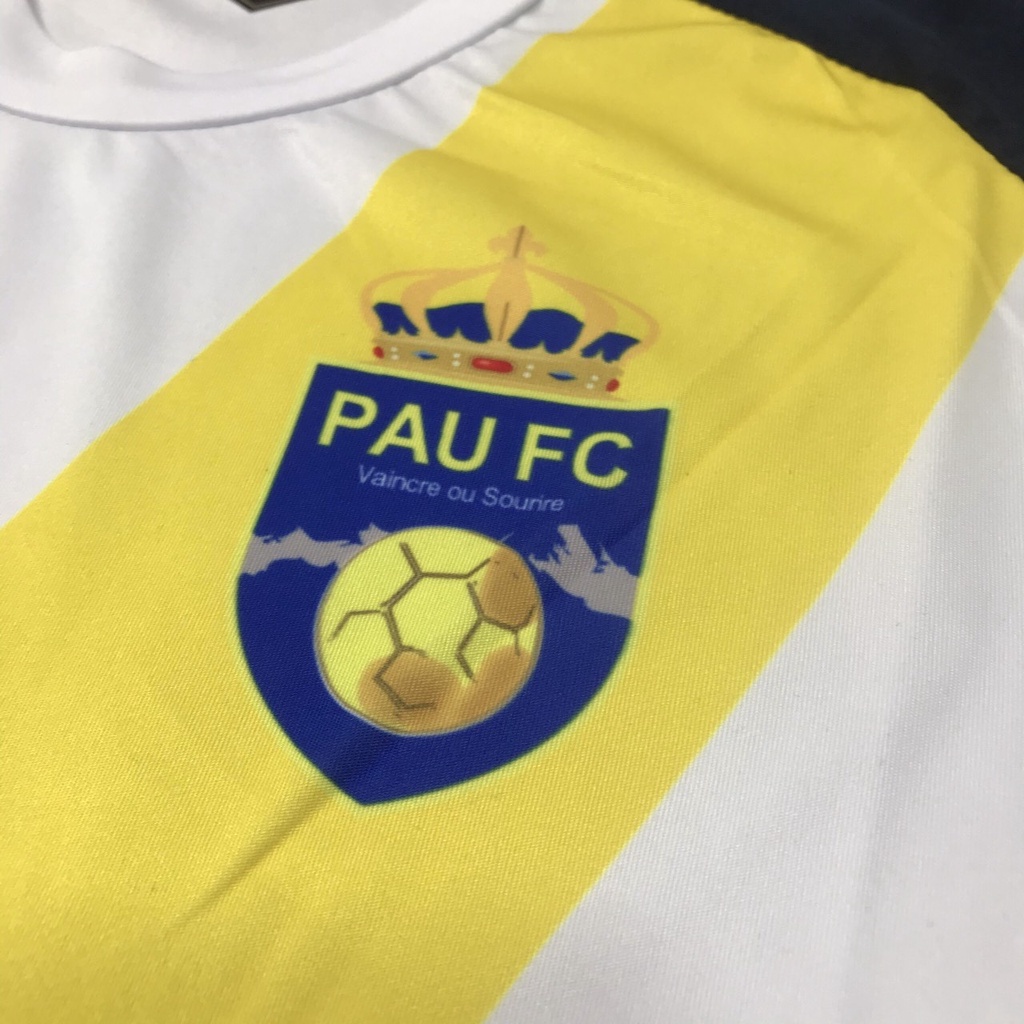 Bộ Quần Áo Bóng Đá Câu Lạc Bộ Pau Fc 2022 Chất Thun Co Giãn Màu Sắc Bắt Mắt Cực Đẹp