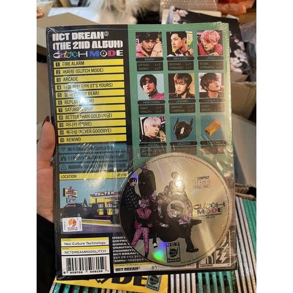 NCT Dream Glitch Mode Nguyên Seal PTB ver