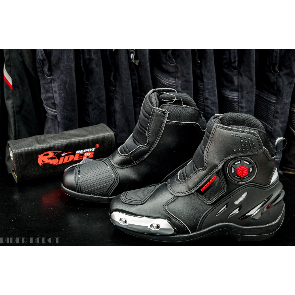 GIÀY MOTOR SCOYCO-MR002-BLACK