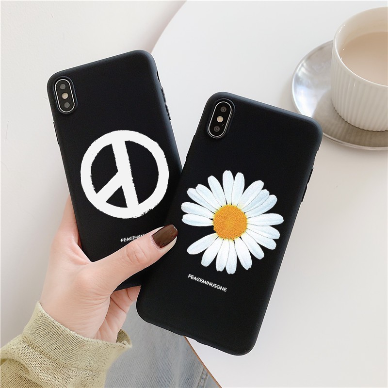 Ốp iphone - Ốp lưng silicon GD black