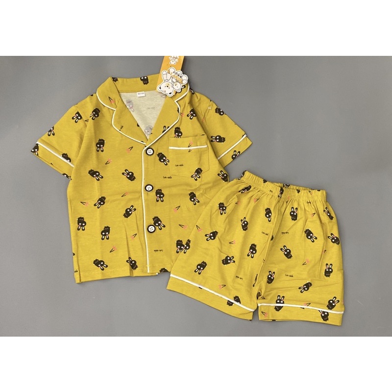 Bộ pijama cotton mềm mát cho bé gái