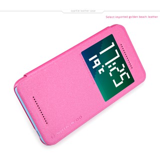 Bao da HTC desire Eye - Nillkin (Xám đen)