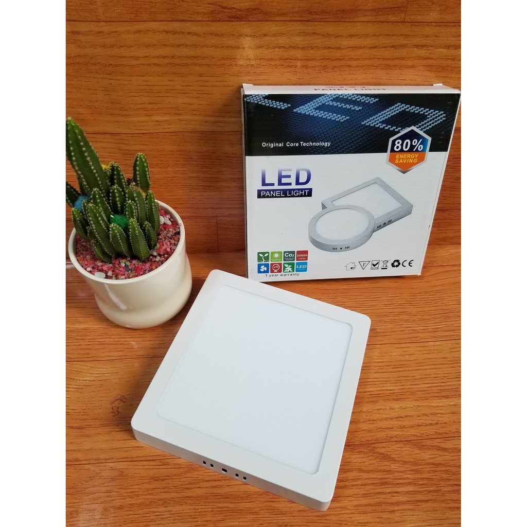 Đèn Led ốp trần 12w vuông ốp nổi Posson LP-So12x