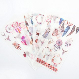 Set sticker 6  tấm trang trí