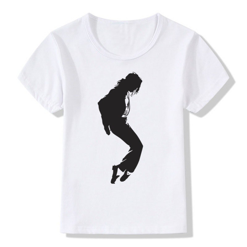 Áo Thun In Hình Michael Jackson Thời Trang Cho Bé
