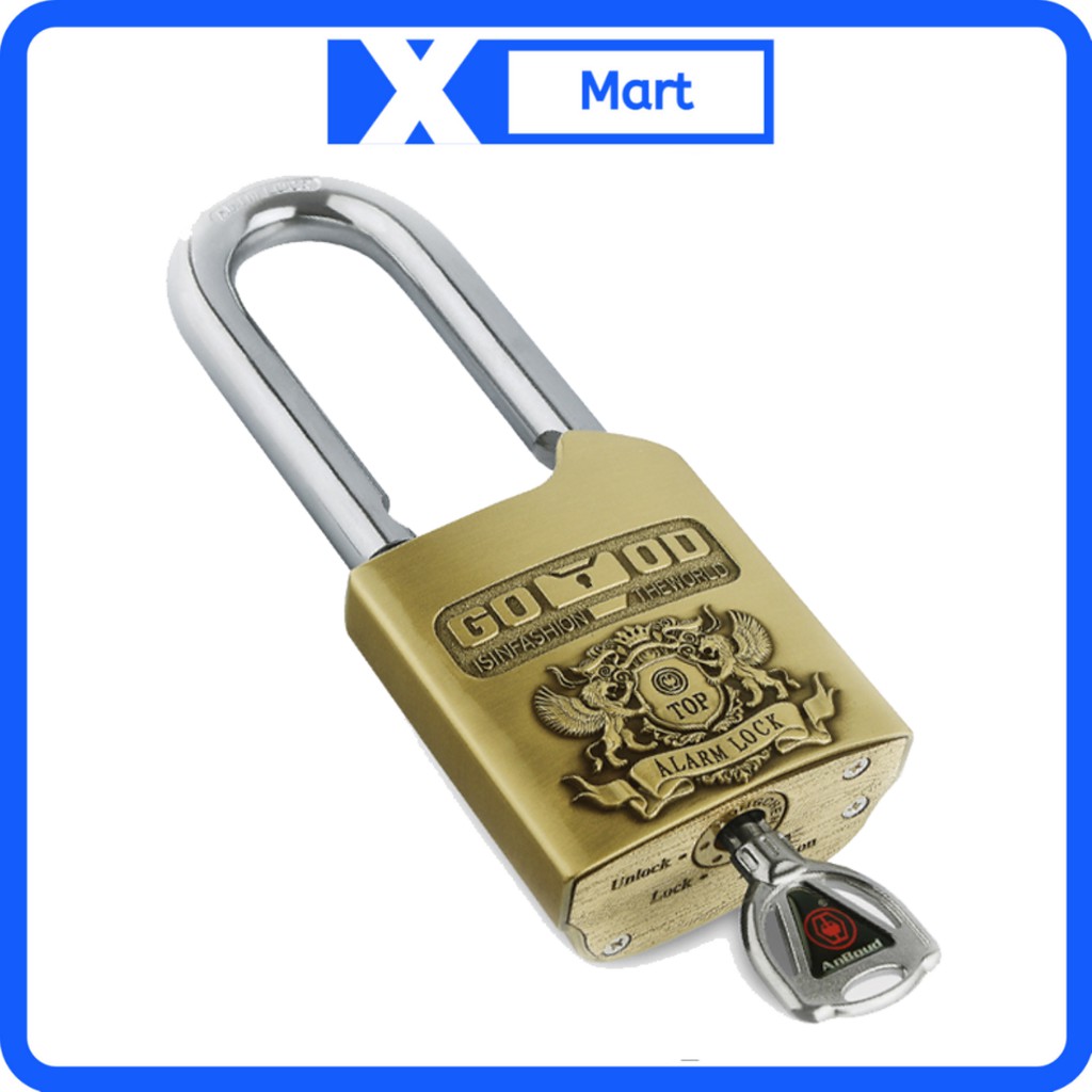 Ổ khóa chống trộm cao cấp Good Padlock chính hãng, khóa cửa có báo động thiết kế sang trọng loại cao cấp