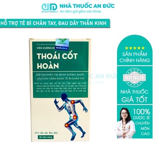 Viên xương khớp thoái cốt hoàn – giảm tê bì chân tay, đau cổ vai gáy, mạnh gân cốt – nhà thuốc an đức