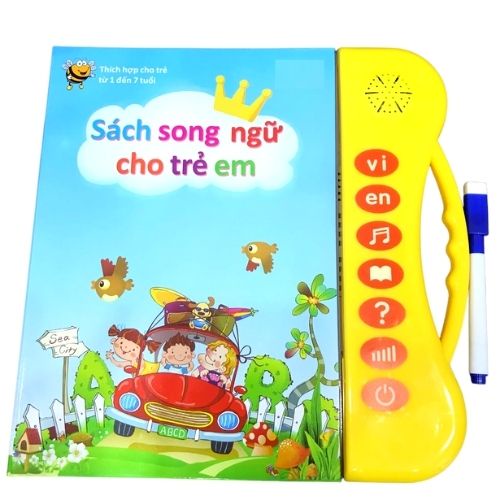 Sách điện tử song ngữ cho bé ChooChooKids sách nói Anh Việt nhiều chủ đề hấp dẫn giúp bé vừa chơi vừa học