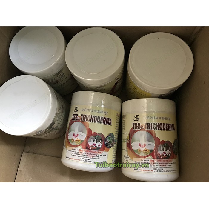 Nấm trichoderma TKS 1kg phòng ngừa các loại nấm bênh cho hoa lan