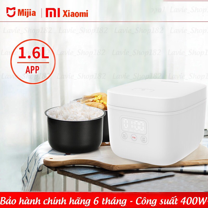 Nồi Cơm Điện Xiaomi - Nồi Cơm Điện Mini 1,6 Lít Công Suất 400W  Công Nghệ Nhật Bản - Bảo Hành 6 Tháng