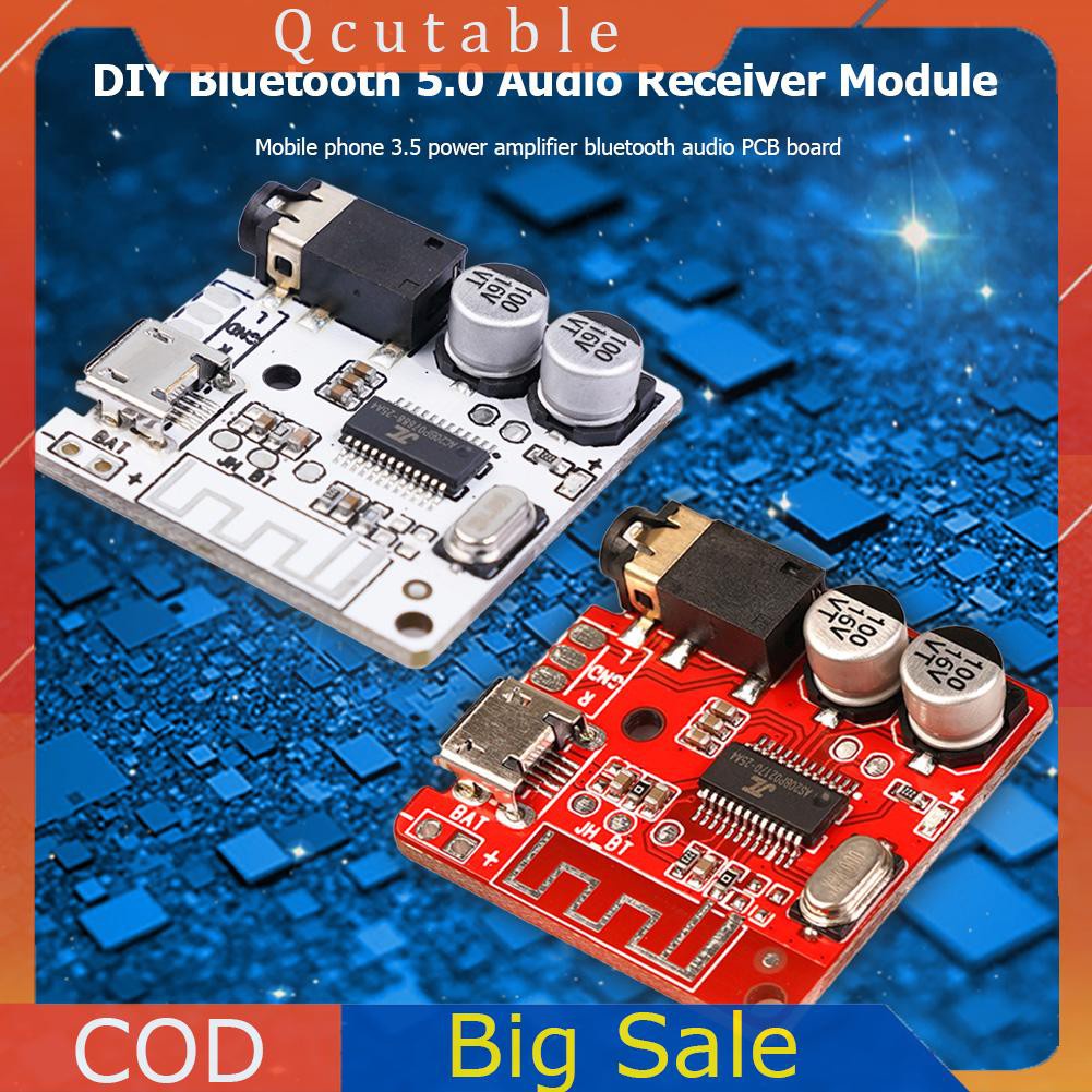 DIY Bluetooth Audio Receiver Module Wireless Stereo Music MP3 Decoder Board