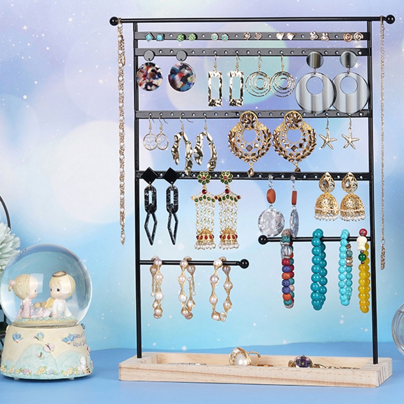Giá Đỡ 6 Tầng Trưng Bày Trang Sức Bông Tai Vòng cổ Cho Nữ