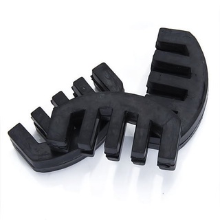 Rubber 4/4 Violin practice mute Black
