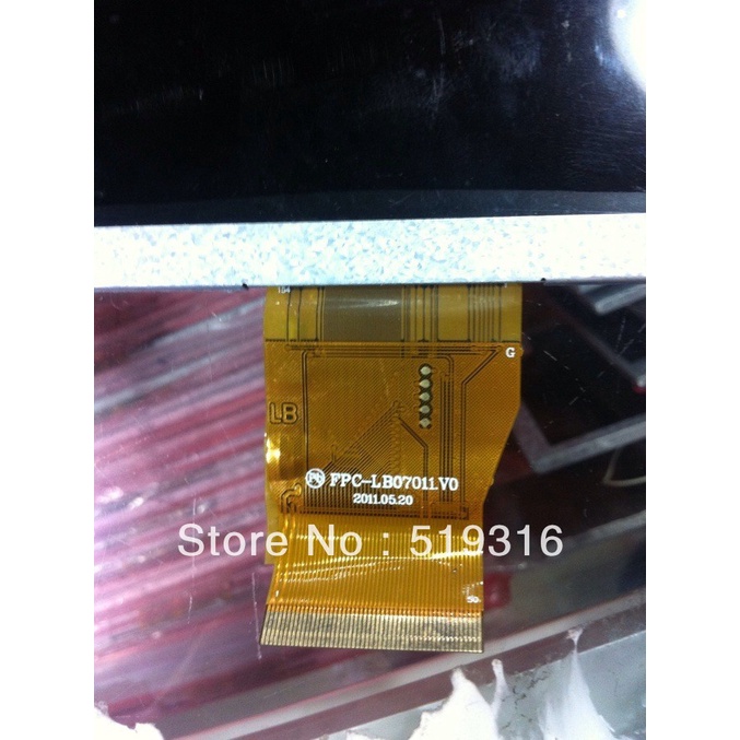 LCD 7 inch FPC-LB0701LV0 50PIN