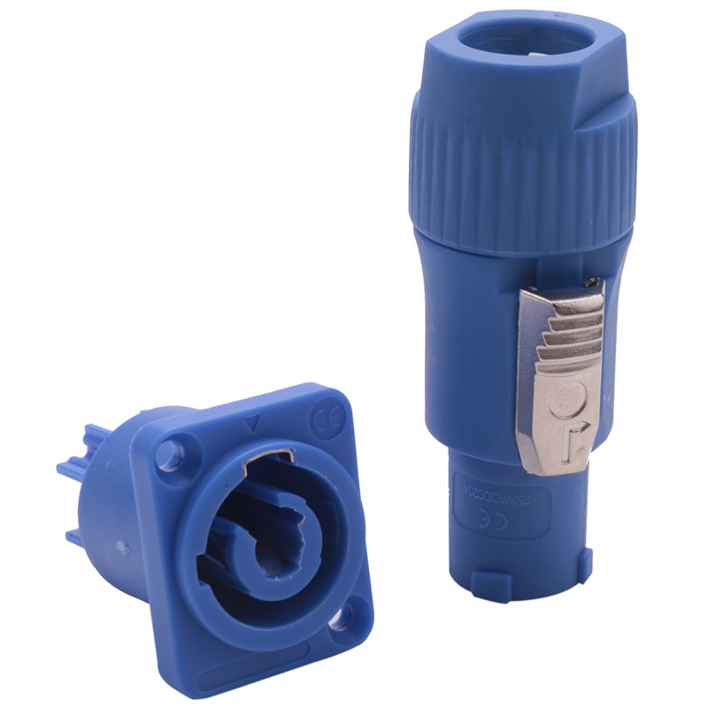 Phích Cắm Nguồn AC 3 Chấu NAC3FCA NAC3FCB AC 20A / 250V Dành Cho Đèn LED Sân Khấu