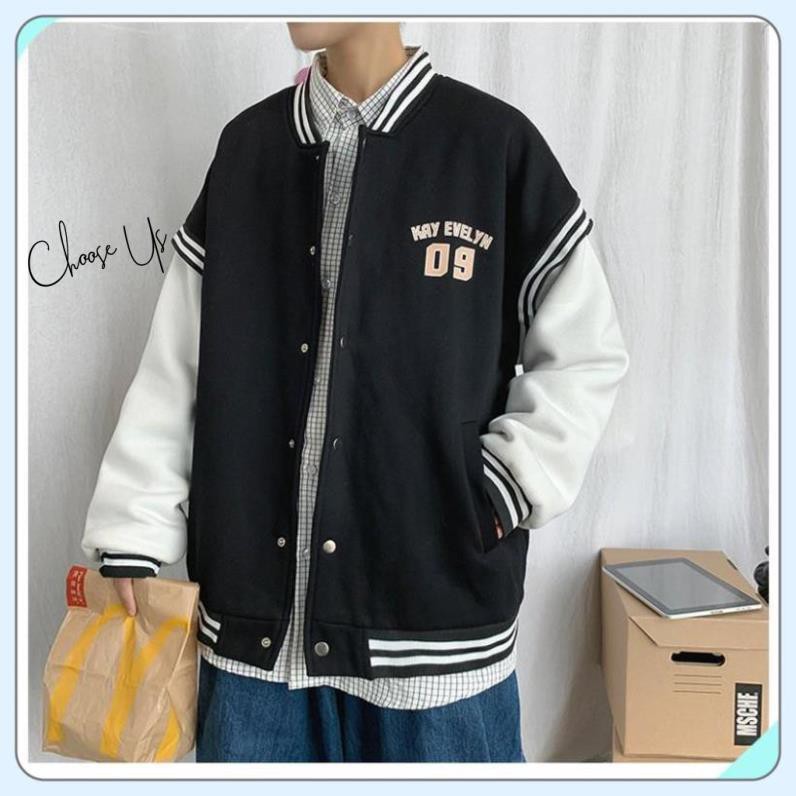 ÁO KHOÁC BOMBER PHỐI TAY TRẮNG 09 TRẺ TRUNG HÀN QUỐC  Choose Us | BigBuy360 - bigbuy360.vn