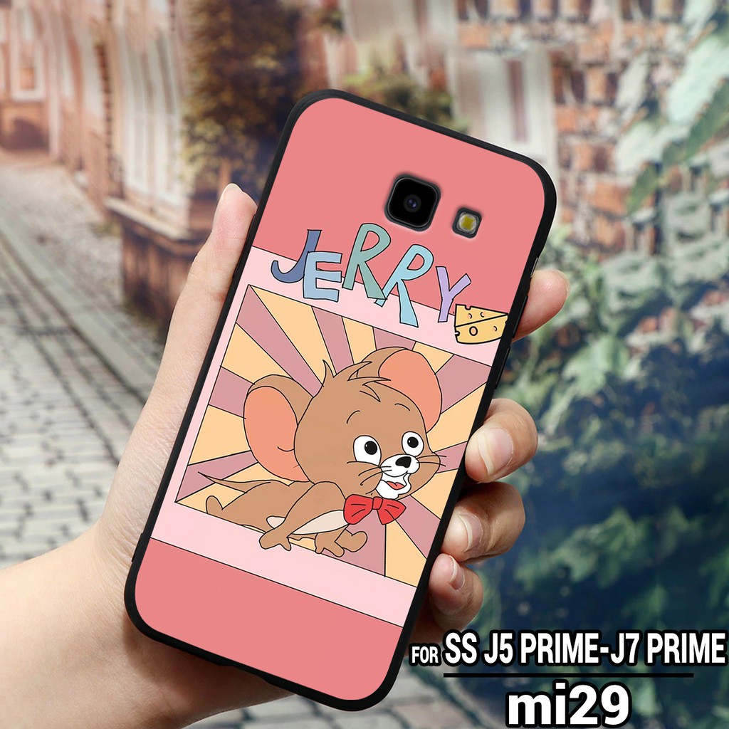 Ốp lưng SAMSUNG J5 Prime - J7 Prime - J4 Plus - J4 Core in hình Tom và Jerry dành cho cặp đôi